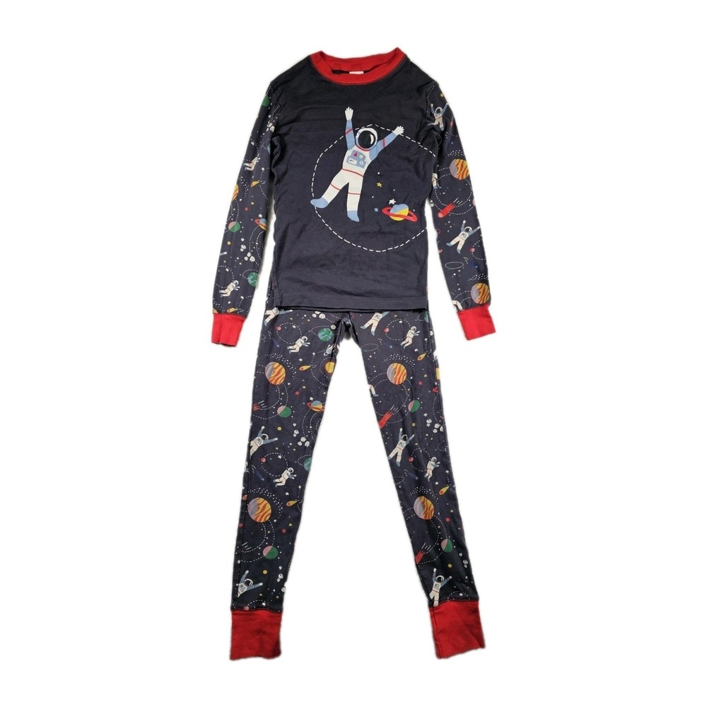 Boden Kids Pajamas Astronaut Space Print Size 13Y 158cm Cotton Sleepwear Set